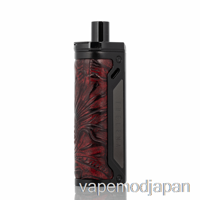 VAPE MOD ロストベイプ THELEMA 80W ポッド MOD キット ブラック / ウキランレザー